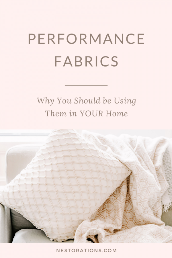 Performance Fabrics and why you should be using them in YOUR home