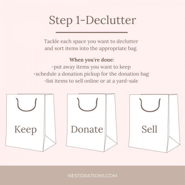 Interior Design Idea-Declutter Your Home for a Clean Slate