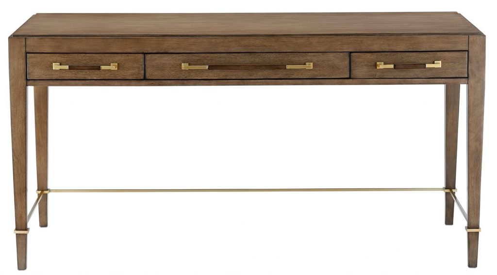 Home office desk from Currey and Company