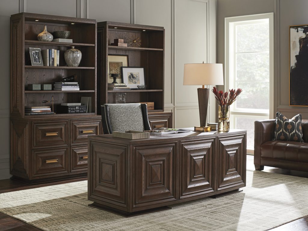 Room design-home office executive desk from Lexington Furniture