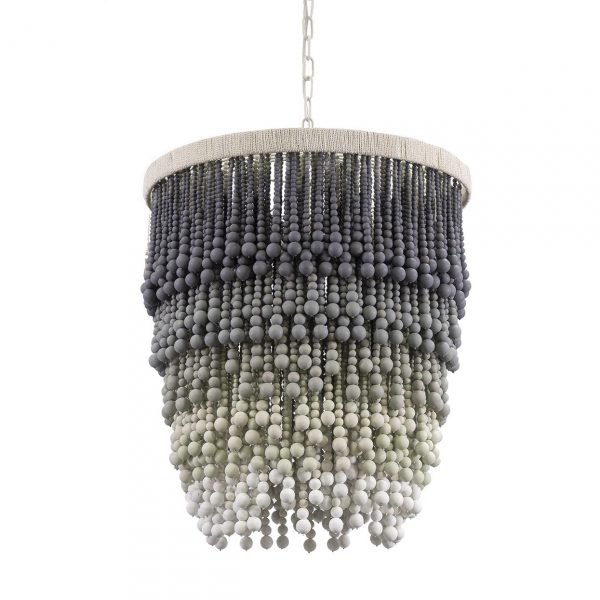 Palecek Solana pendant chandelier. Perfect for coastal style.