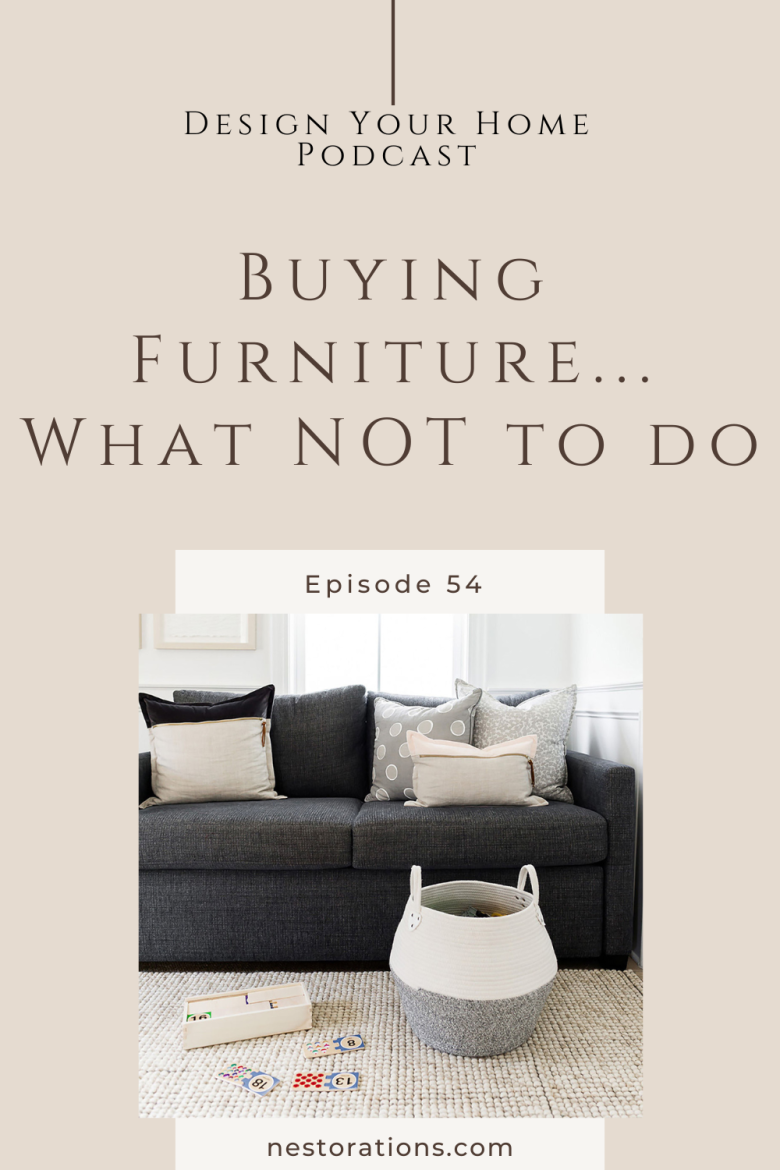 Common Furniture Buying Mistakes