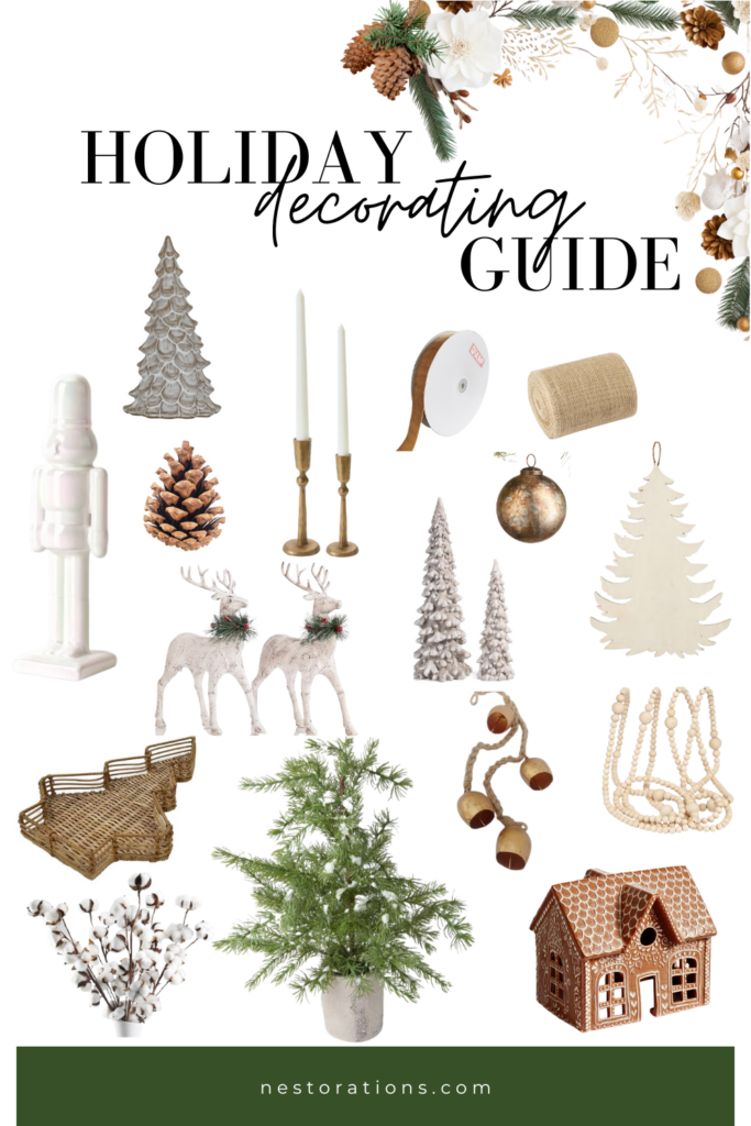 Natural holiday decor shopping guide