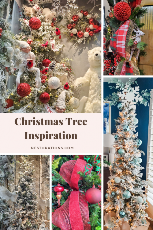 Gorgeous Christmas Tree Ideas - Nestorations | San Diego Interior Design