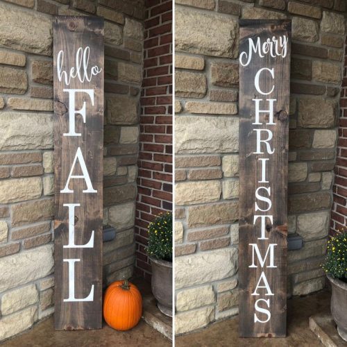 Porch signs from PerfectlyUPrints on Etsy