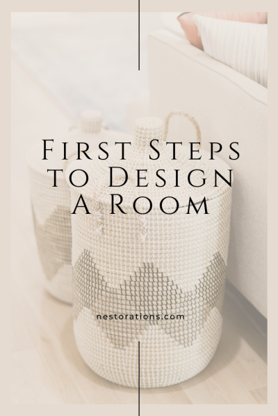 First Steps to Design a Room
