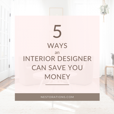 5 ways you save money when hiring an interior designer