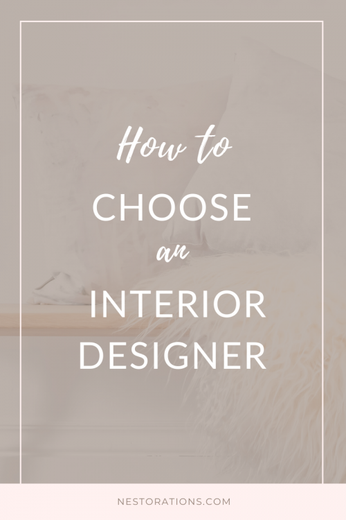 How to choose an interior designer