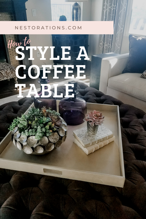 How to style your coffee table