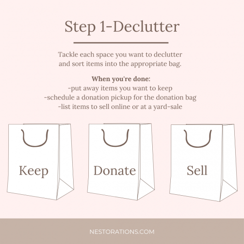 Interior Design Idea-Declutter Your Home for a Clean Slate