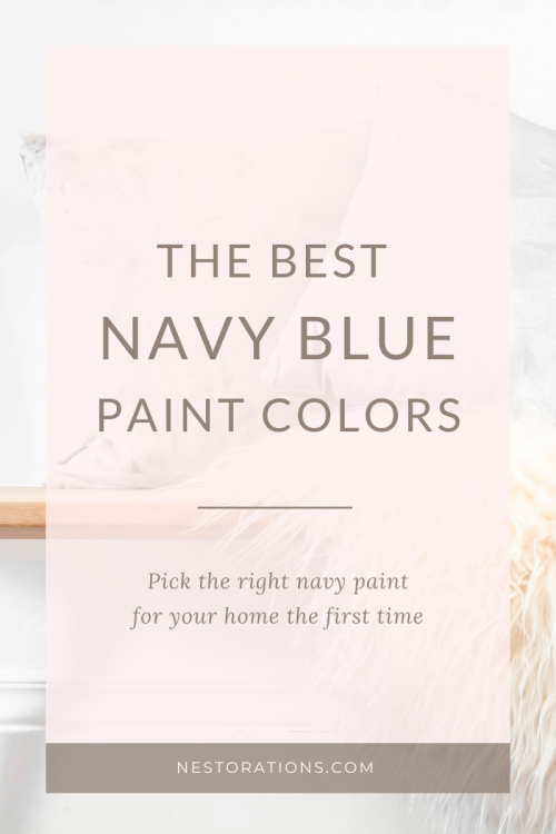 The Best Dark Blue Paint Colors