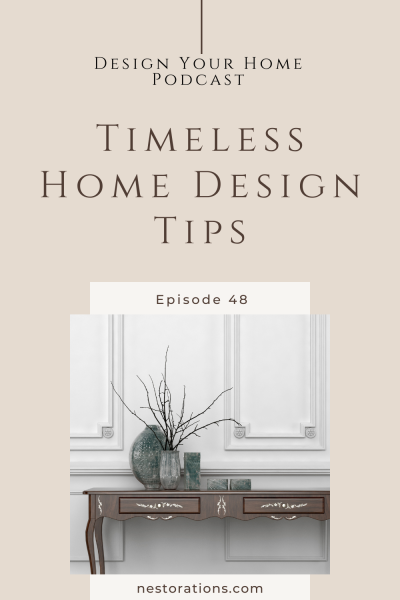 timeless home design tips