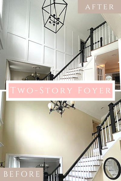 Two-story foyer